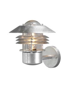 Konstsmide - Modena - 7302-320 - Galvanized Zinc IP44 Outdoor Wall Light