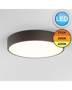 Astro Lighting - Mallon LED 1125016 - IP44 Bronze Ceiling Light