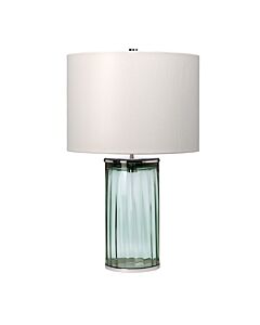 Quintiesse - QN-RENO-GREEN-PN - Reno Table Lamp - Green - Polished Nickel