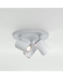 Astro Lighting - Ascoli Triple Round 1286002 - Textured White Spotlight