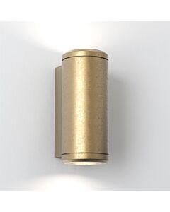 Astro Lighting - Jura Twin 1375010 - IP44 Solid Brass Wall Light