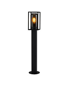 Nordlux - Griffin - 2218158047 - Black Smoked IP44 Outdoor Post Light