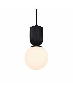 Nordlux - Sadie - 2512603003 - Black Opal Glass Ceramic Ceiling Pendant Light