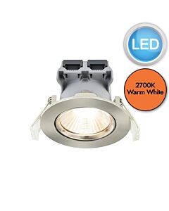 Nordlux - Fremont - 47570132 - LED Brushed Nickel Recessed Ceiling Downlight