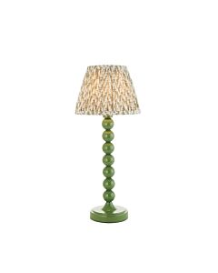 Endon Lighting - Higgledy & Leaf 20cm - 116250 - White Green Table Lamp With Shade