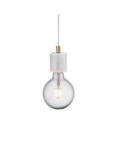 Nordlux - SiV - 45883001 - White Marble Flex Suspension Ceiling Pendant Light