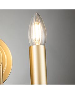 Kichler Lighting - Capitol Hill - KL-CAPITOL-HILL2-PNBR - Natural Brass 2 Light Wall Light