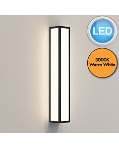 Astro Lighting - Salerno 520 LED 1178011 - IP44 Textured Black Wall Light