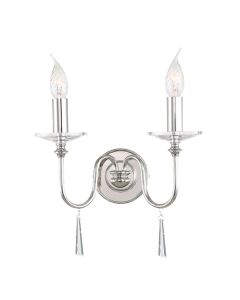 Elstead - Finsbury Park FP2-POL-NICKEL Wall Light