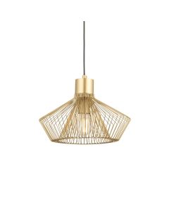 Endon Lighting - Kimberley - 99498 - Gold Ceiling Pendant Light