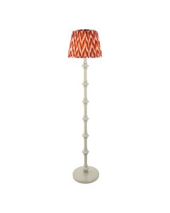 Endon Lighting - Carnaby & Zigzag 35cm - 115483 - White Orange Floor Lamp