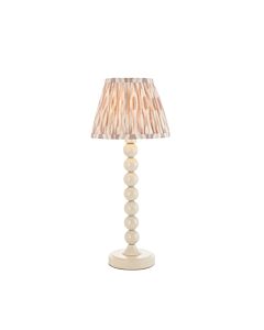 Endon Lighting - Higgledy & Ikat 20cm - 116230 - White Neutral Table Lamp With Shade