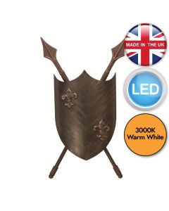 Elstead - Crusader CRUSADER-W-L Wall Light