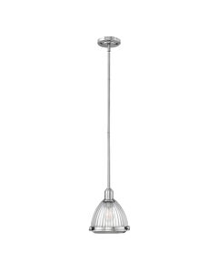 Quintiesse - QN-ELROY-BN - Elroy 1 Light Pendant - Brushed Nickel