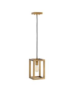 Quintiesse - QN-ENSEMBLE1P-BB - Ensemble 1 Light Pendant - Brushed Bronze