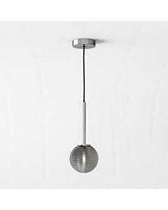 Astro Lighting - Tacoma - 5036005 & 1429026 - Chrome Smoked Glass IP44 Ceiling Pendant Light