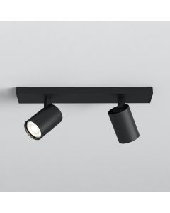 Astro Lighting - Ascoli - 1286124 - Black 2 Light Ceiling Spotlight