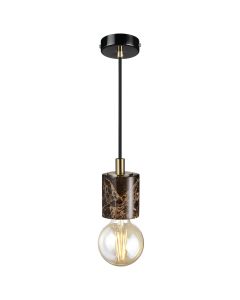 Nordlux - Siv - 45883018 - Brown Marble Flex Suspension Ceiling Pendant Light