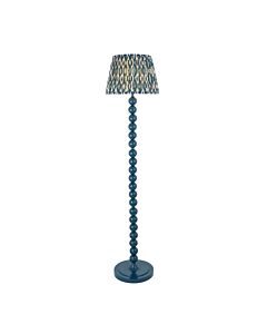 Endon Lighting - Higgledy & Ikat 35cm - 116202 - White Blue Floor Lamp