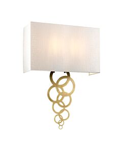 Elstead - Rosa - ROSA-LARGE-AB Wall Light