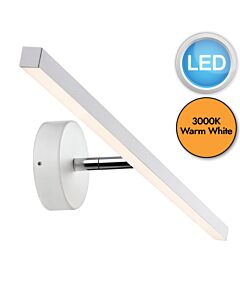 Nordlux - Ip - 2410421001 - LED White IP44 Bathroom Strip Wall Light