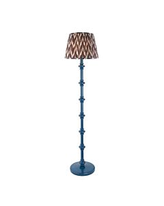 Endon Lighting - Carnaby & Zigzag 35cm - 116145 - Blue Grey Floor Lamp