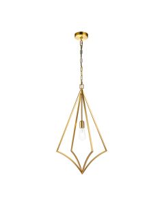 Feiss Lighting - Nico - FE-NICO-P-L-BB - Brass Ceiling Pendant Light