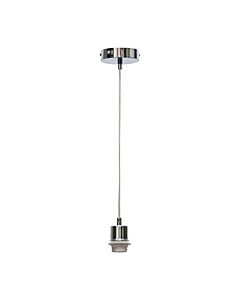 Carss - Polished Chrome Ceiling Pendant Flex Suspension Kit for Easy Fit Shades