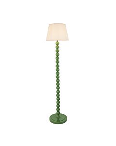 Endon Lighting - Higgledy & Ivy 35cm - 116184 - Green Vintage White Floor Lamp