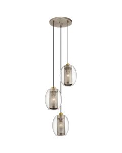 Kichler Lighting - Asher II - KL-ASHER-3PC-AP - Antique Pewter 3 Light Ceiling Pendant Light