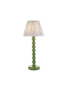 Endon Lighting - Higgledy & Leaf 20cm - 116251 - White Blue Table Lamp With Shade