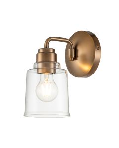 Kichler Lighting - Aivian - KL-AIVIAN1-WBR - Brass Clear Glass Wall Light