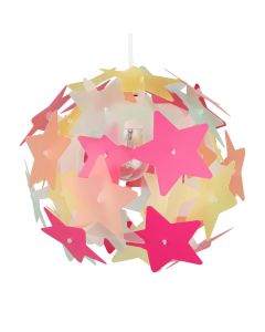 Multi Coloured Stars Easy Fit Light Shade