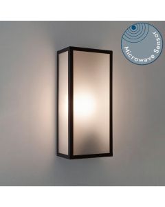 Astro Lighting - Messina Sensor 1183032 - IP44 Textured Black Wall Light