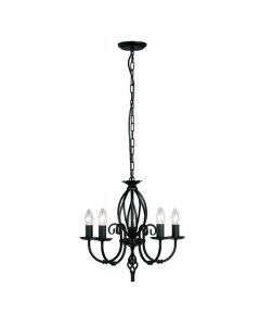 Elstead - Artisan ART5-BLACK Chandelier