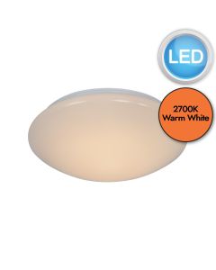 Nordlux - Montone 30 - 2015196101 - LED White IP44 Bathroom Ceiling Flush Light