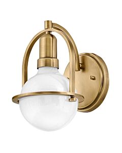 Quintiesse - Somerset - QN-SOMERSET1-HB - Heritage Brass Wall Light