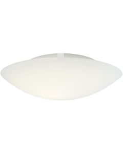 Nordlux - Standard - 25326001 - White Glass Flush Ceiling Light