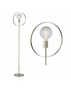 Hailey - Brushed Gold Floor Lamp