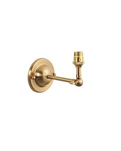 Endon Lighting - Dome Wing - 115067 - Aged Brass Wall Light