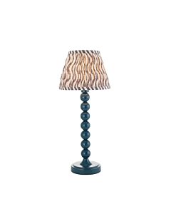 Endon Lighting - Higgledy & Ripple 20cm - 116268 - Blue Grey Table Lamp With Shade