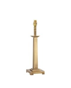 Interiors 1900 - Pelham - ABY1019AB - Solid Brass Base Only Table Lamp