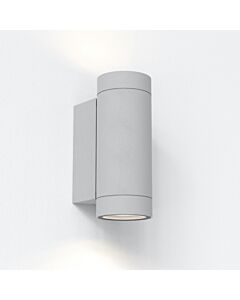 Astro Lighting - Dartmouth Twin GU10 1372013 - IP54 Textured Grey Wall Light