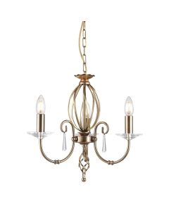 Elstead - Aegean AG3-AGED-BRASS Chandelier