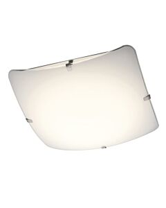 Eden - Frosted Glass Flush LED Ceiling Light