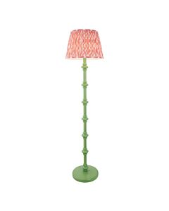 Endon Lighting - Carnaby & Ikat 40cm - 114370 - Green Pink Floor Lamp