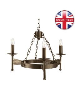 Elstead - Cromwell CW3-OLD-BRZ Chandelier