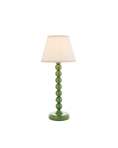 Endon Lighting - Higgledy & Ivy 20cm - 116259 - White Vintage Table Lamp With Shade