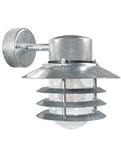 Nordlux - Vejers - 74461031 - Galvanized Steel Clear Glass IP54 Outdoor Wall Light