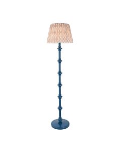 Endon Lighting - Carnaby & Ikat 40cm - 114407 - Blue Neutral Floor Lamp